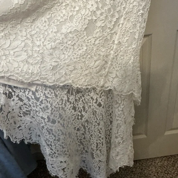 Helsa The forever Audrey skirt in white (M) - Picture 11 of 14